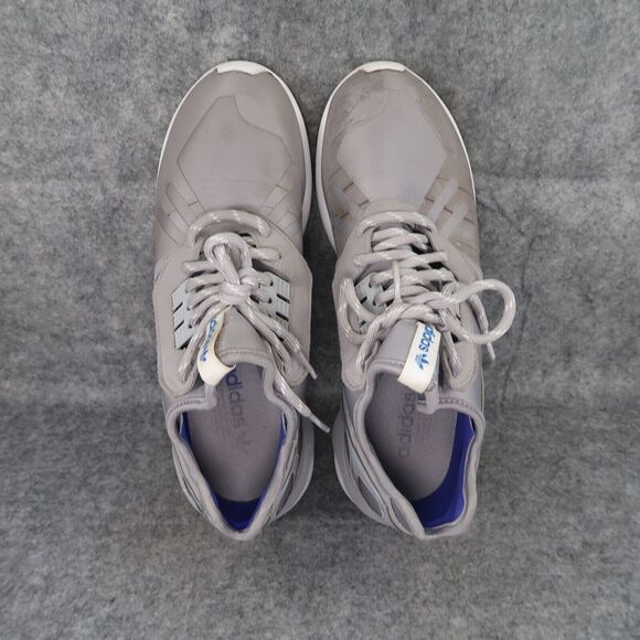 Adidas Shoes Mens 11 Sneaker Athletic Tubular Runner Lifestyle Trainer Onix Grey - Picture 7 of 14